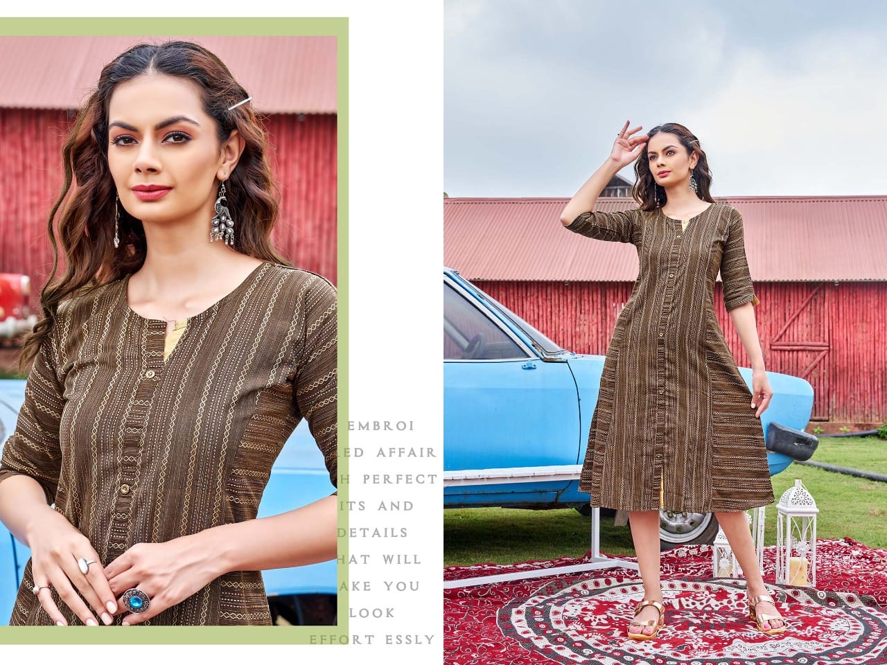 Smita By Kinti 01-08 Printed Kurtis Catalog